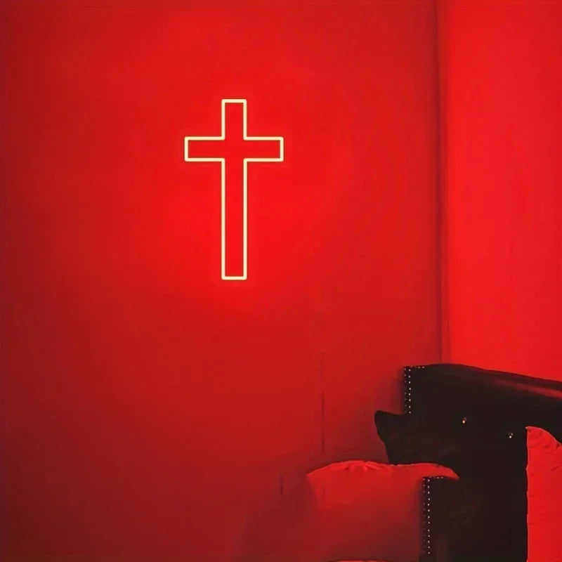 Jesus Cross Neon LED Sign