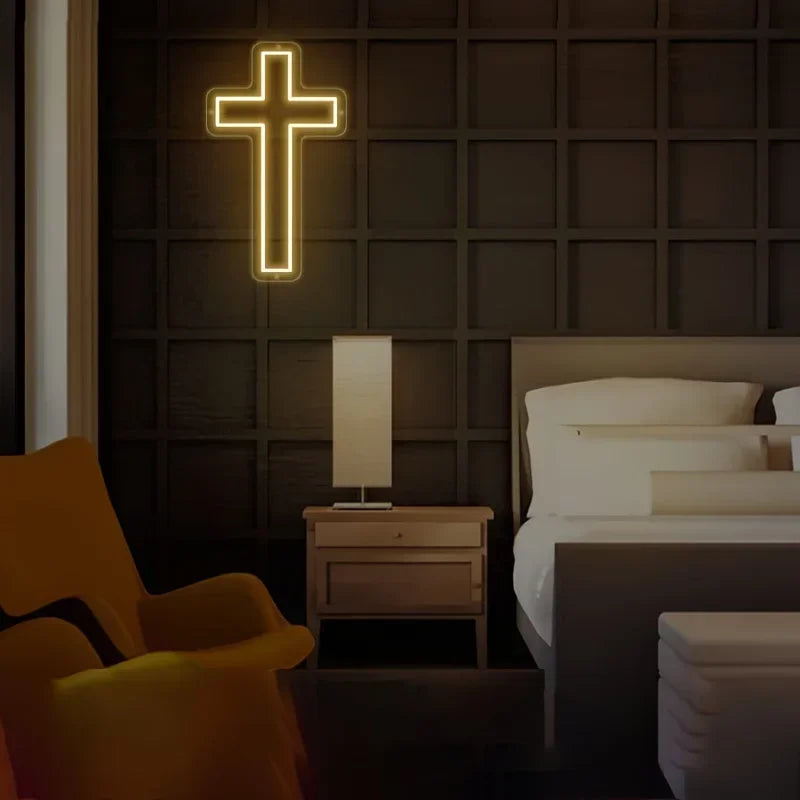 Jesus Cross Neon LED Sign