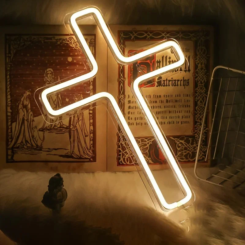 Jesus Cross Neon LED Sign